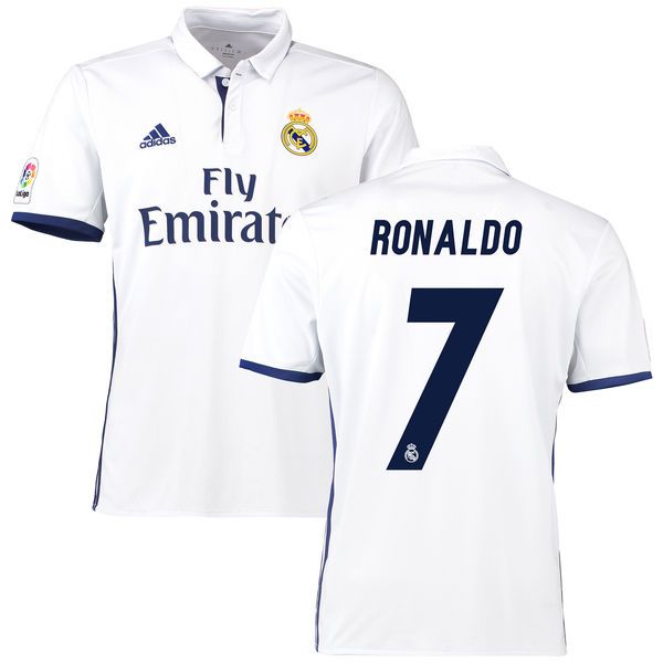 2016-2017 Real Madrid CF Home Jersey Climacool Shirt For Men (Ronaldo) - Asia Booth