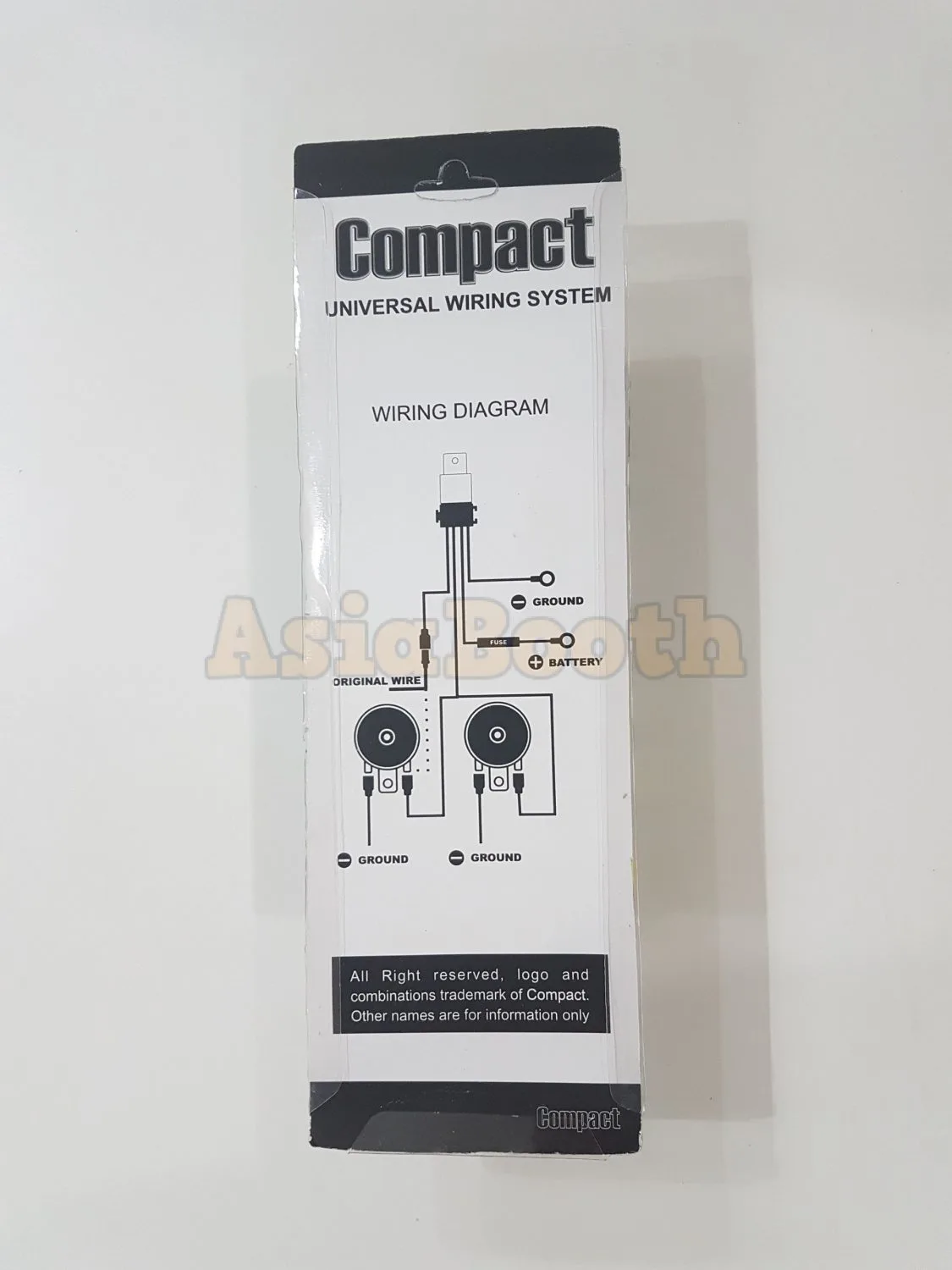 Universal Car & Motorcycle Horn Trumpet Relay Harness