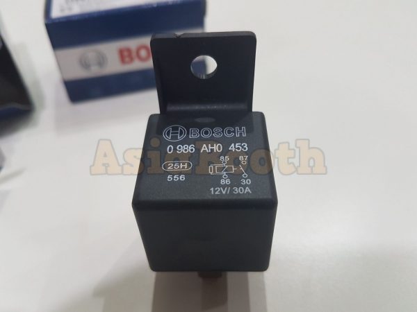 Bosch Relay 4 Pin 12v 30A 0986AH0453 -Top view