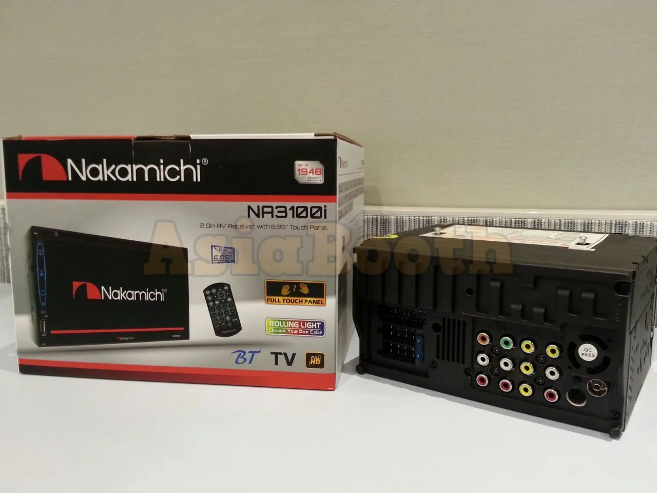 Nakamichi NA3100i Car Tv Radio 2Din - Back Panel
