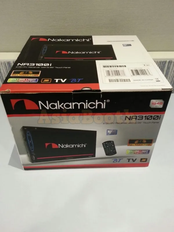 Nakamichi NA3100i Car Tv Radio 2Din - Box
