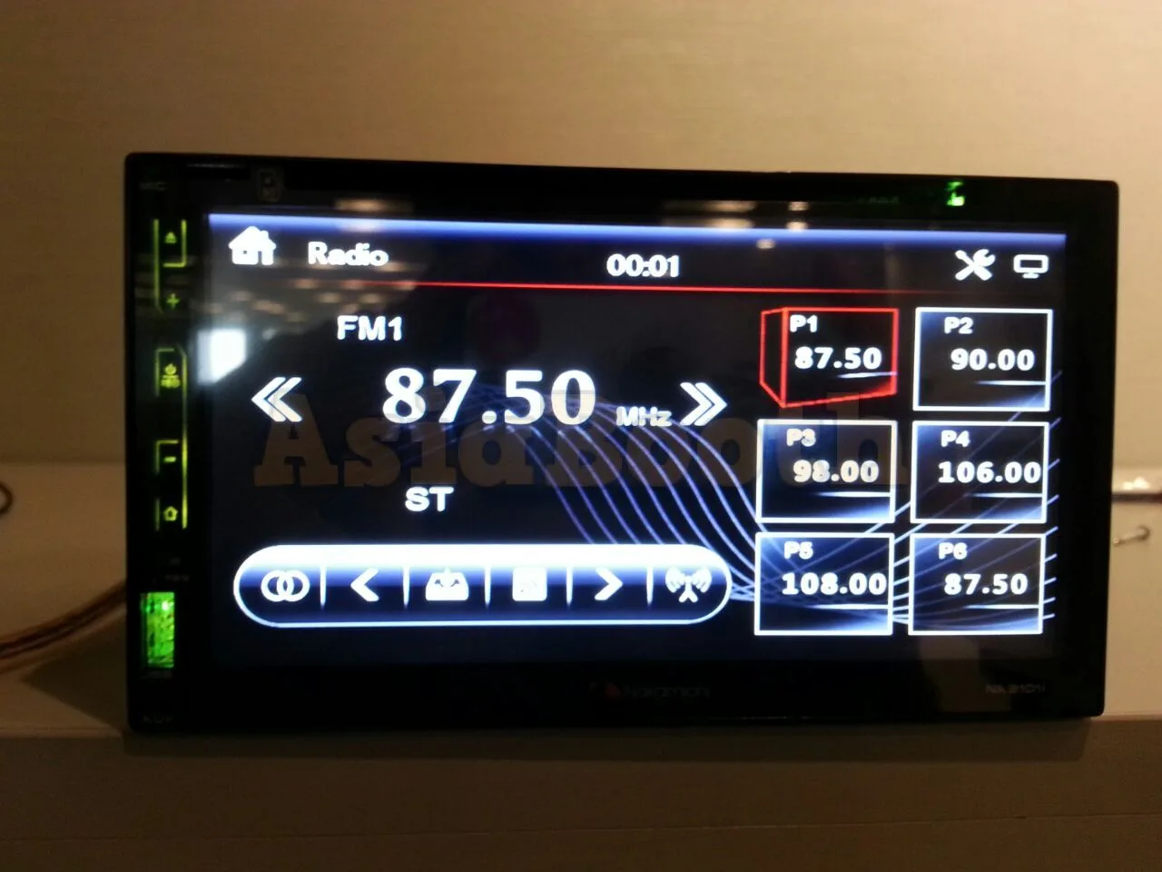Nakamichi NA3100i Car Tv Radio 2Din - LCD Panel