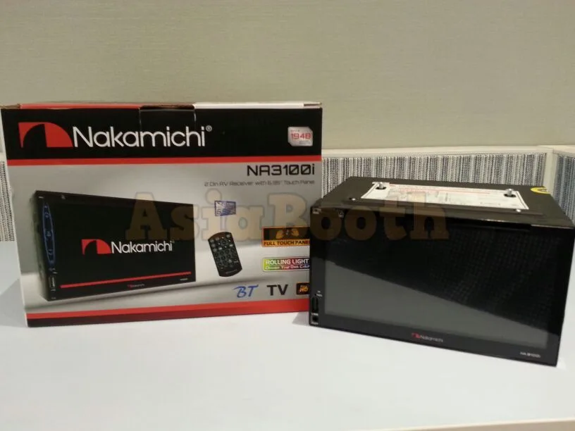 Nakamichi NA3100i Car Tv Radio 2Dn (Front Panel)