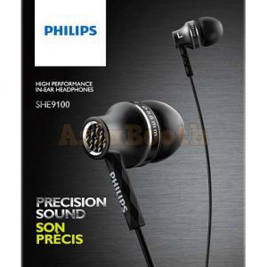 PHILIPS SHE9100 High Performance in-Ear Earphones Headphones - Box