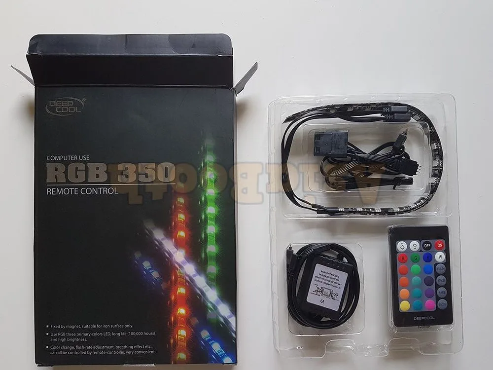 DeepCool RGB350 Computer LED Light Accessory - Fixed by Magnet