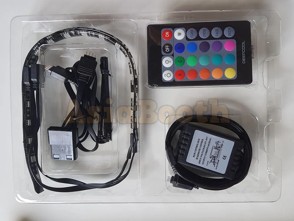DeepCool RGB350 Computer LED Light Accessory - Fixed by Magnet