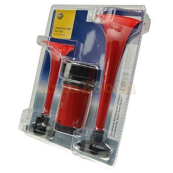 HELLA Compressor Air Horn Twin Tone Melody - Asia Booth