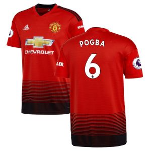 2018-2019 Manchester United Home Jersey Shirt For Men (Pogba)