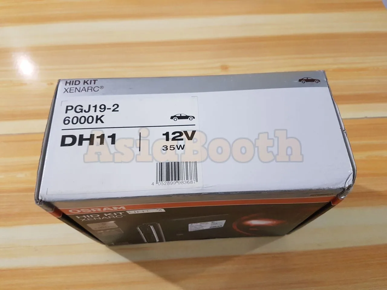 OSRAM HID Conversion Kit New Version Gen2 CAN-BUS Extra Slim Ballast - H11 6000K Box