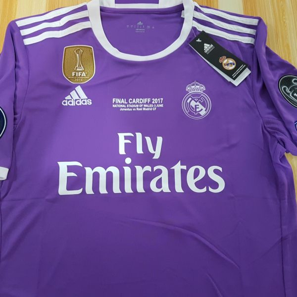 2017 Champions League Final Cardiff Real Madrid Jersey Shirt For Men