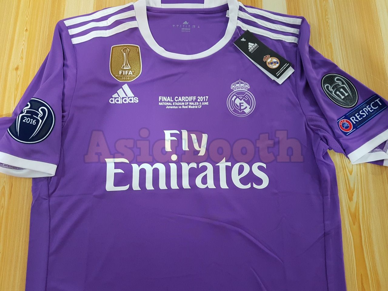 real madrid champions jersey