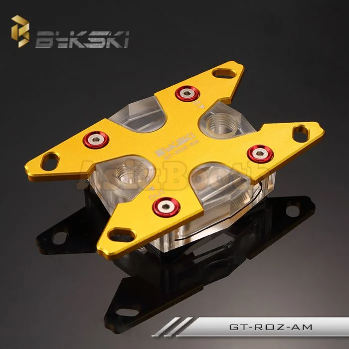 AMD Ryzen CPU Water Block - BYKSKI GT-ROZ-AM (Yellow)