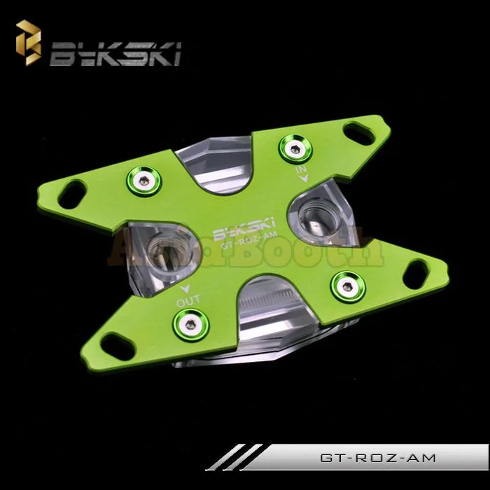 AMD Ryzen CPU Water Block - BYKSKI GT-ROZ-AM (Green)