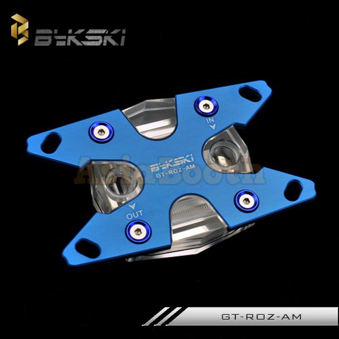 AMD Ryzen CPU Water Block - BYKSKI GT-ROZ-AM (Blue)