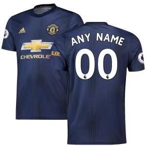 2018-2019 Manchester United Third Jersey For Men (Personalized Name & Number)
