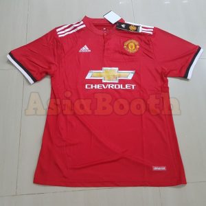 2017-2018 Manchester United Home Jersey