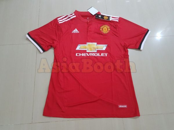 2017-2018 Manchester United Home Jersey