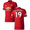 2017-2018 Manchester United Home Jersey Shirt Climacool For Men (Marcus Rashford)