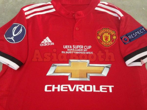 Manchester United Super Cup Jerseys 2017-2018