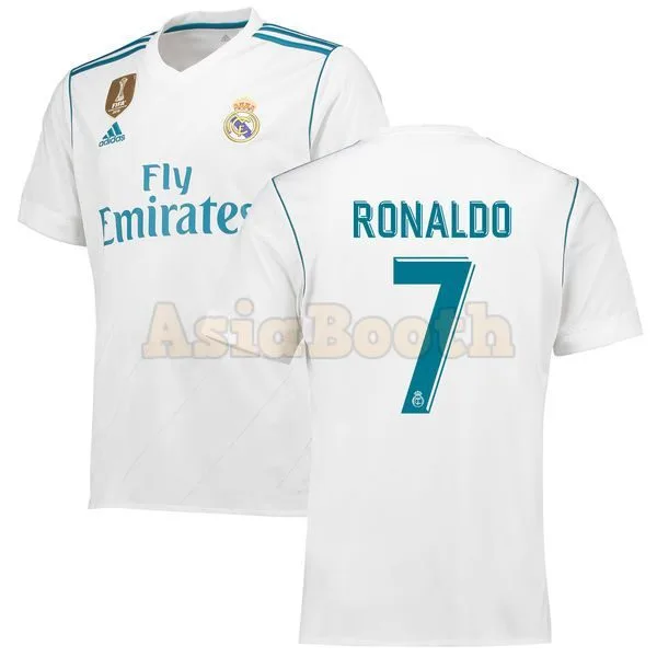 2017-2018 Real Madrid CF Home Jersey Climacool Shirt For Men
