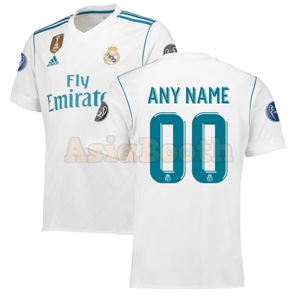 2017-2018 Real Madrid CF Home Jersey 