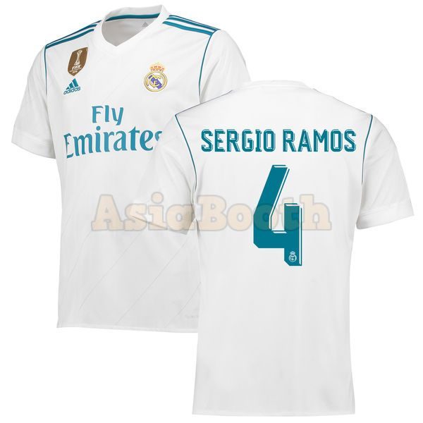 2017 2018 Real Madrid CF Home Jersey Climacool Shirt For Men