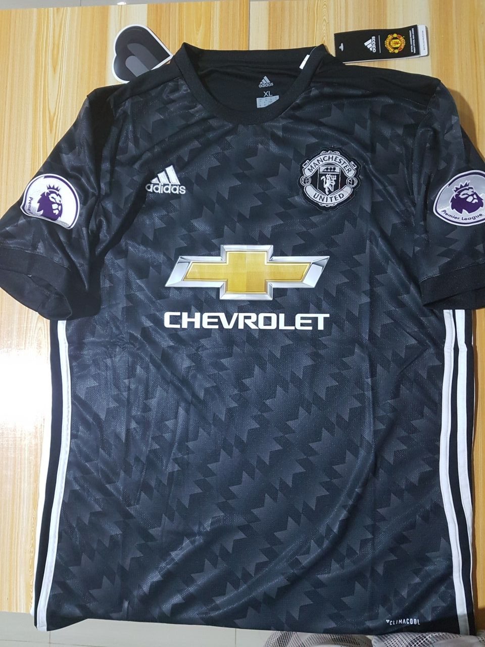 2017-2018 Manchester United Away Jersey Climacool For Men (Ibrahimovic ...