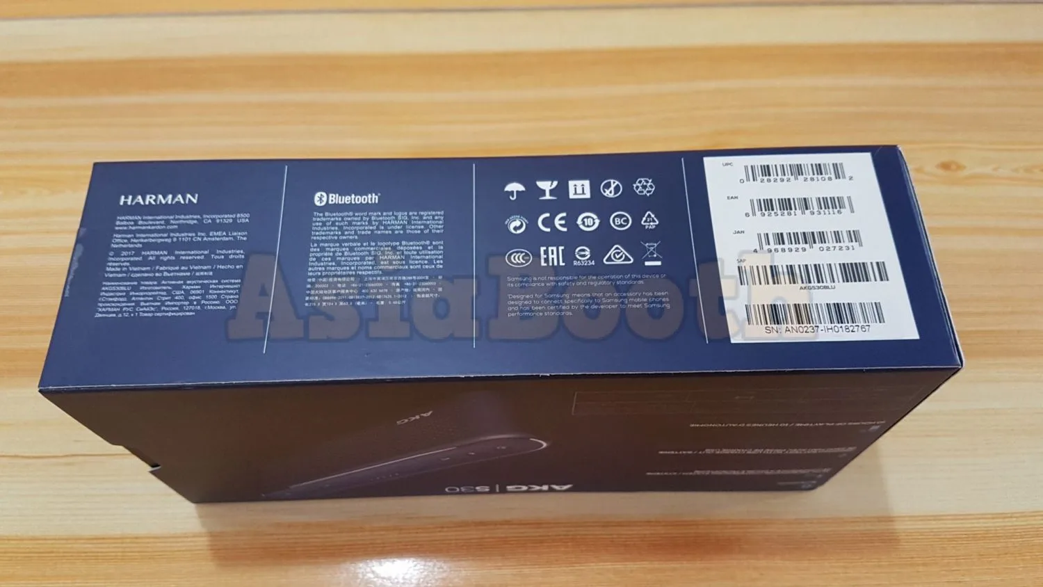 AKG S30 Travel Wireless Speaker Meteor Blue