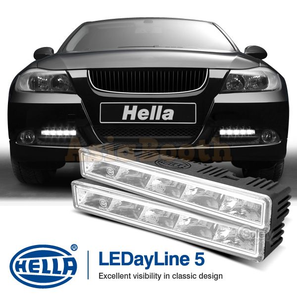 Hella LEDayFlex Daytime Running Light Kit – 12V/24V – 2PT 010 458-711