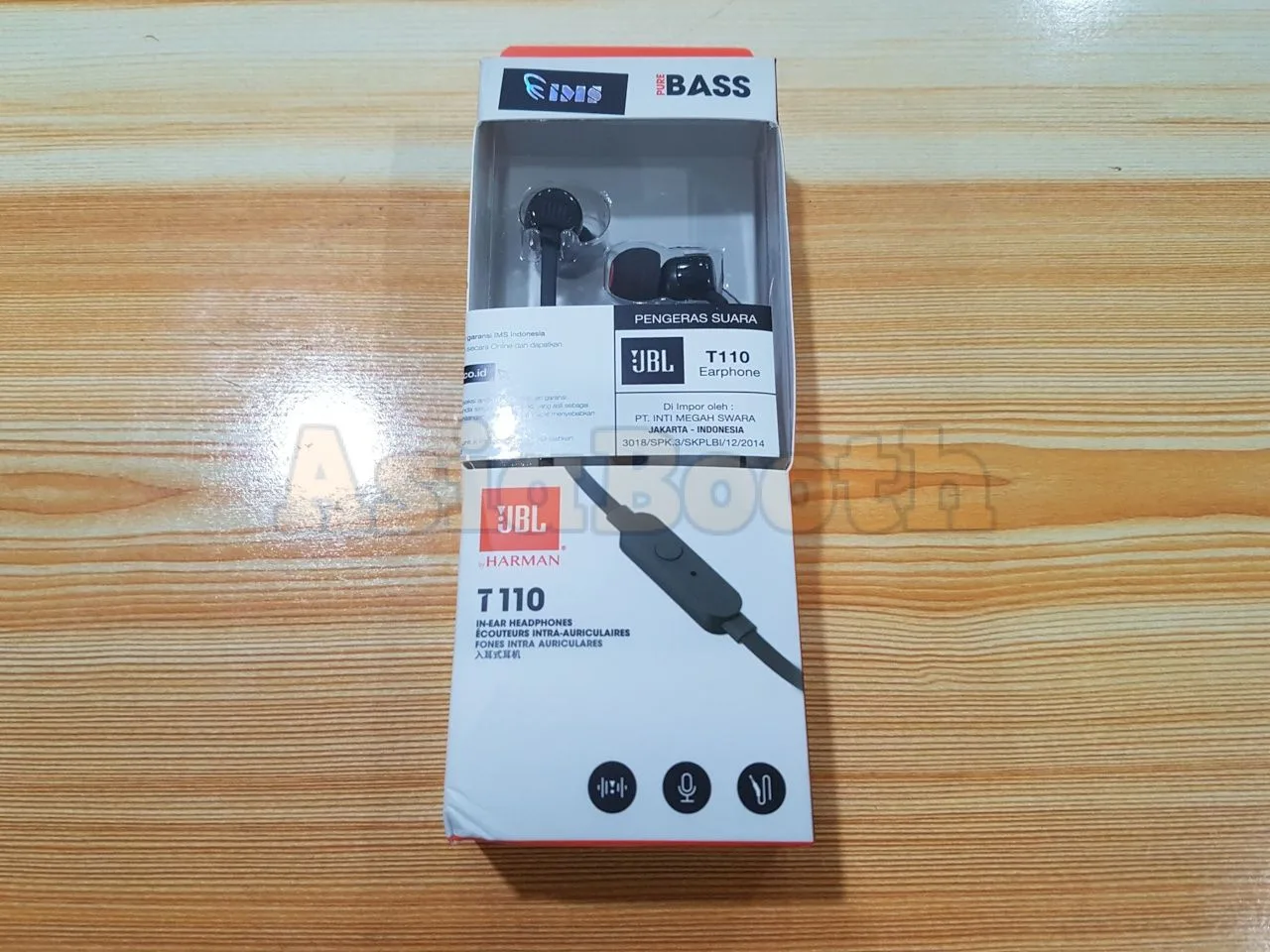 JBL T110 by Harman In Ear Stereo Headphones