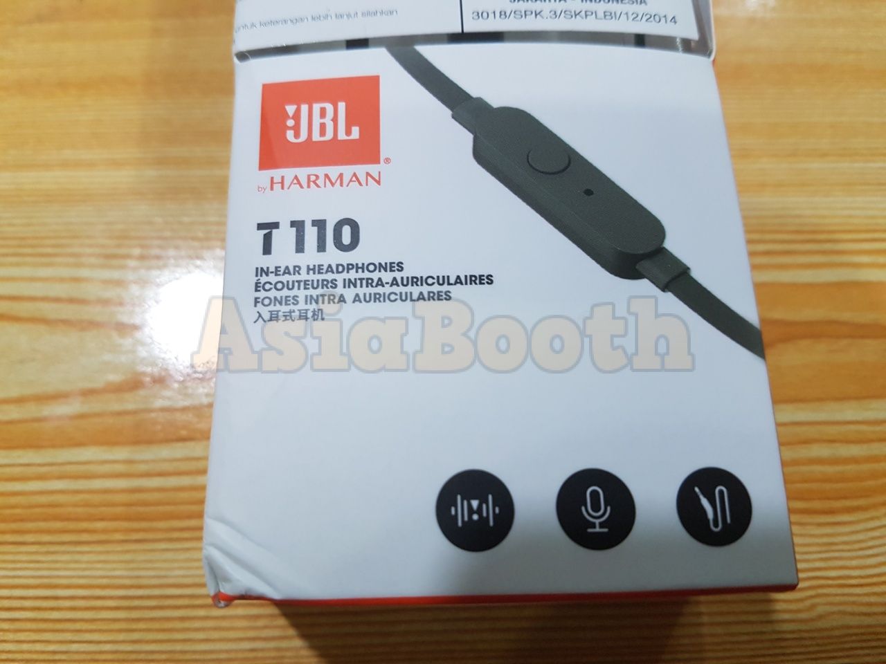 JBL T110 by Harman In Ear Stereo Headphones