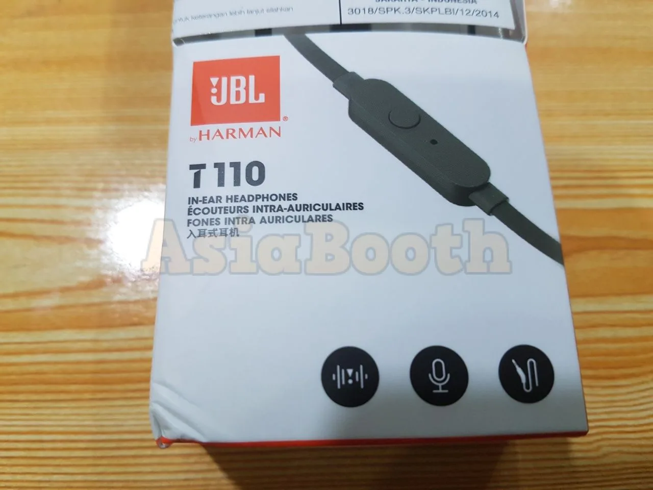 JBL T110 by Harman In Ear Stereo Headphones