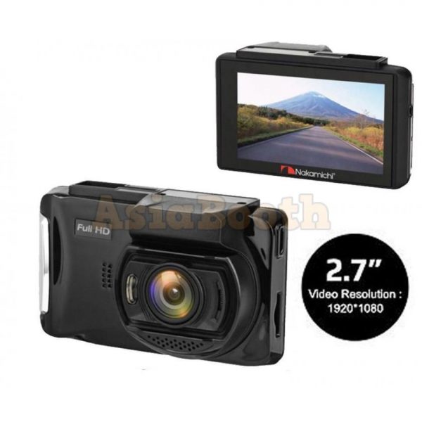 Nakamichi ND28 - 2.8" HD Car DVR Dash Cam Video Recorder