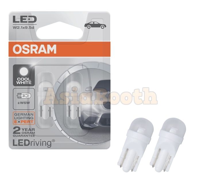 lager Lige parti OSRAM 2780CW LEDriving T10 W5W LED Cool White 6000K - Asia Booth