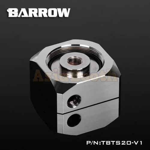 Barrow Pump Cover For D5/MCP655 Chrome Plated Water Cooling Accessories - TBTS20-V1