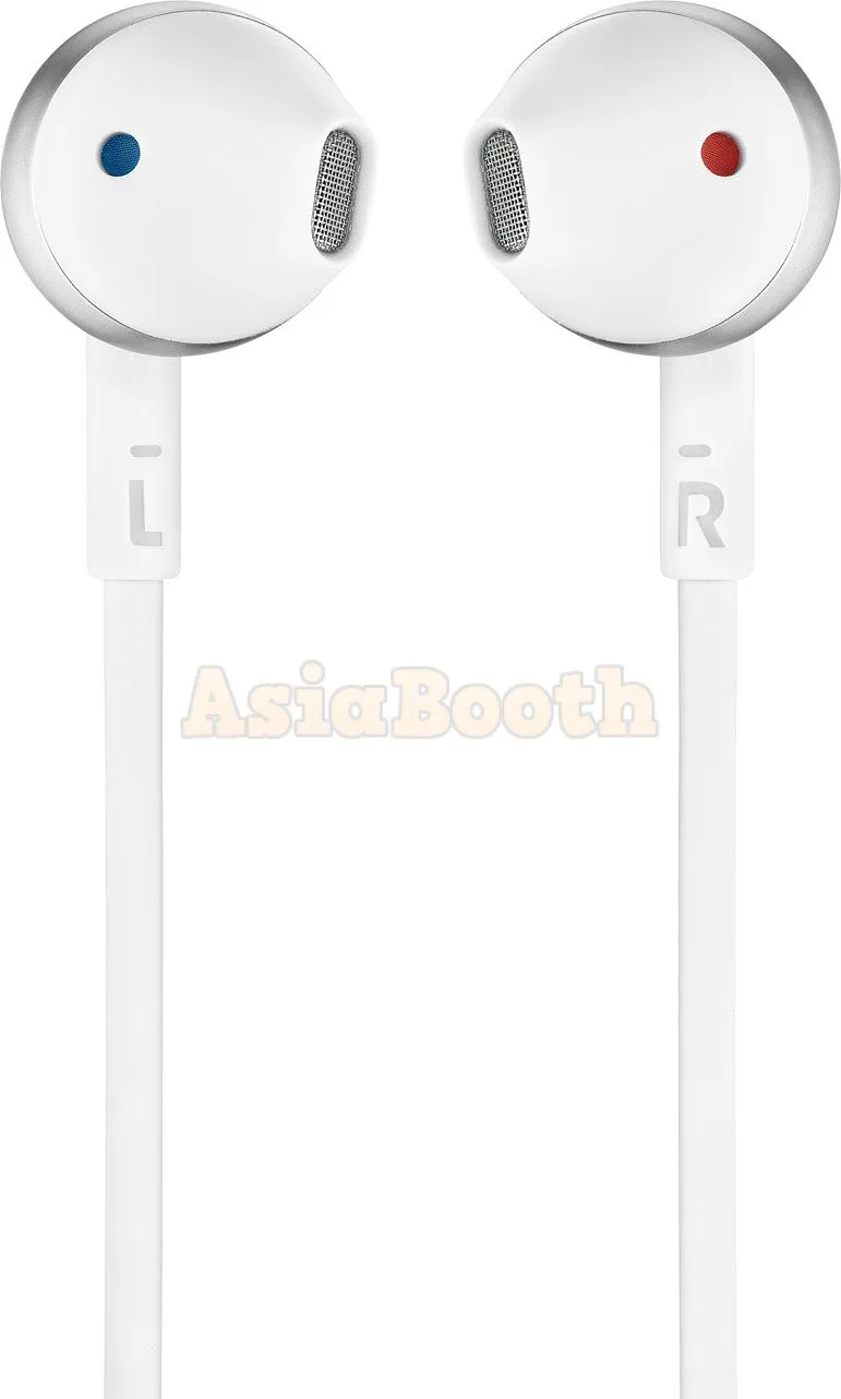 JBL T205 by Harman In Ear Stereo Headphones Powerful Pure Bass Sound