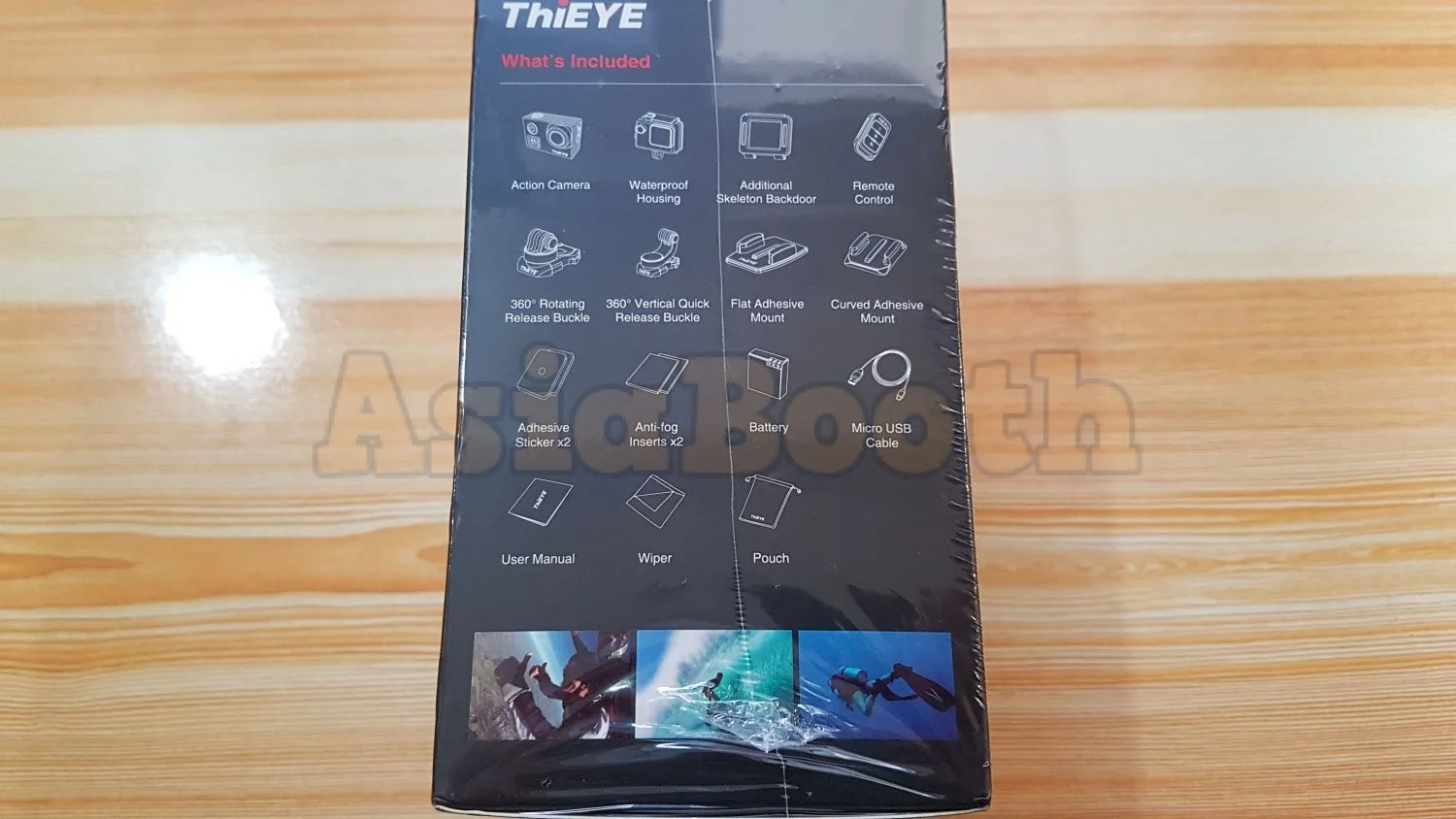ThiEYE T5 Edge Native 4K Action Camera Dashcam + Voice Control