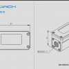 Barrowch Digital Flow Meter For Computer Water Cooling - FBFT03