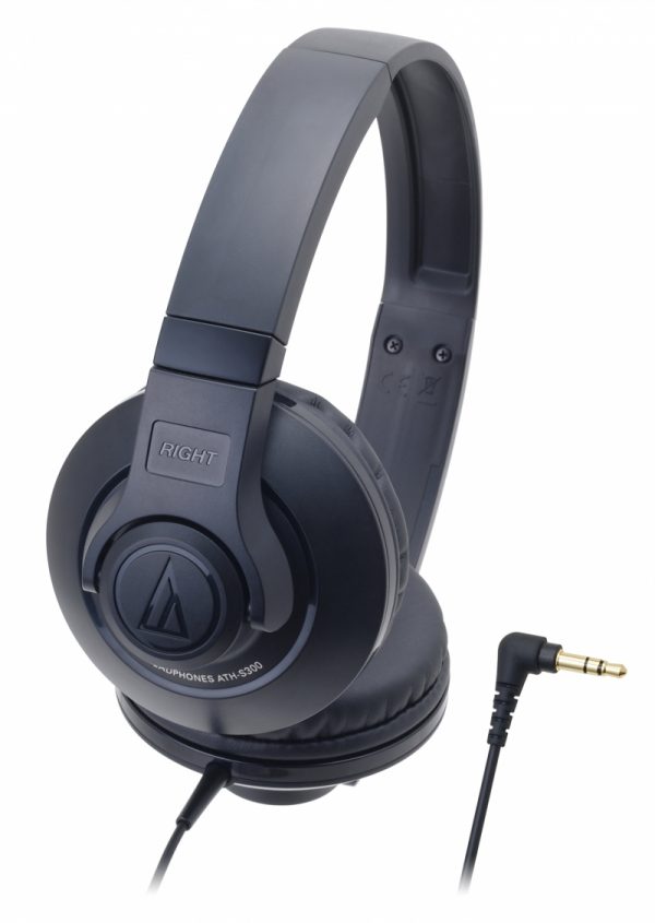 Audio Technica ATH-S300 Street Monitoring Headphones - Navy