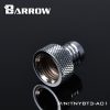 Barrow 3/8" Barb To G1/4 Female - TNYBT3-A01 Silver