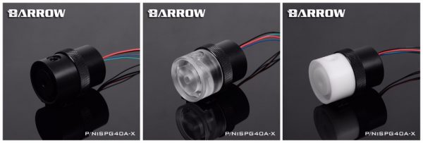 Barrow Computer Water Cooling Pump 18 Watt PWM - SPG40A-X Black