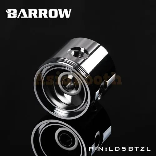 Barrow D5/MCP655 Pump Cover Chrome Plated Water Cooling Accessories - LD5BTZL