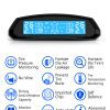 CAREUD T802 Universal TPMS Tire Pressure Monitor For Car - Solar Panel
