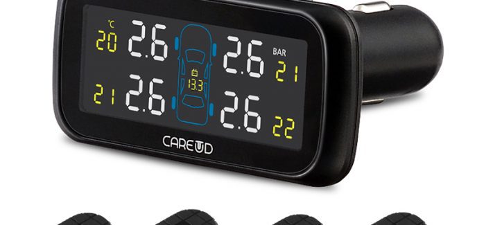 CAREUD U903 NF+ Universal TPMS Tire Pressure Monitor For Car