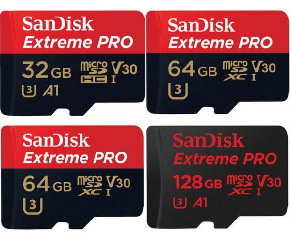 Sandisk Extreme Pro V30 A1