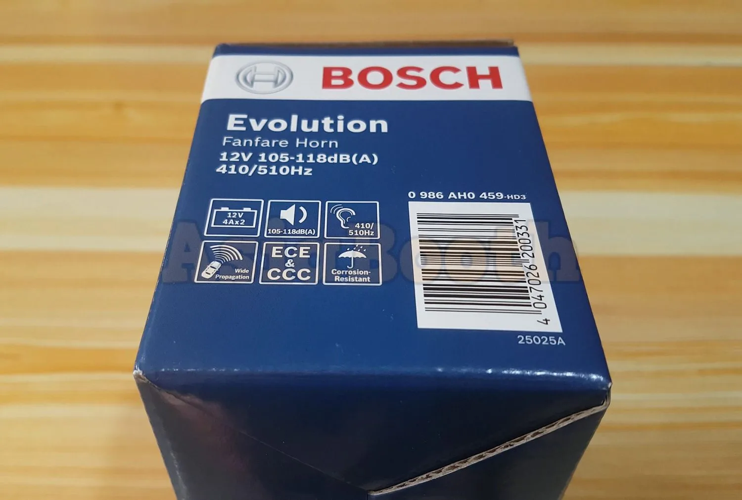 BOSCH Evolution Fanfare Horn 410/510Hz 105-118dB