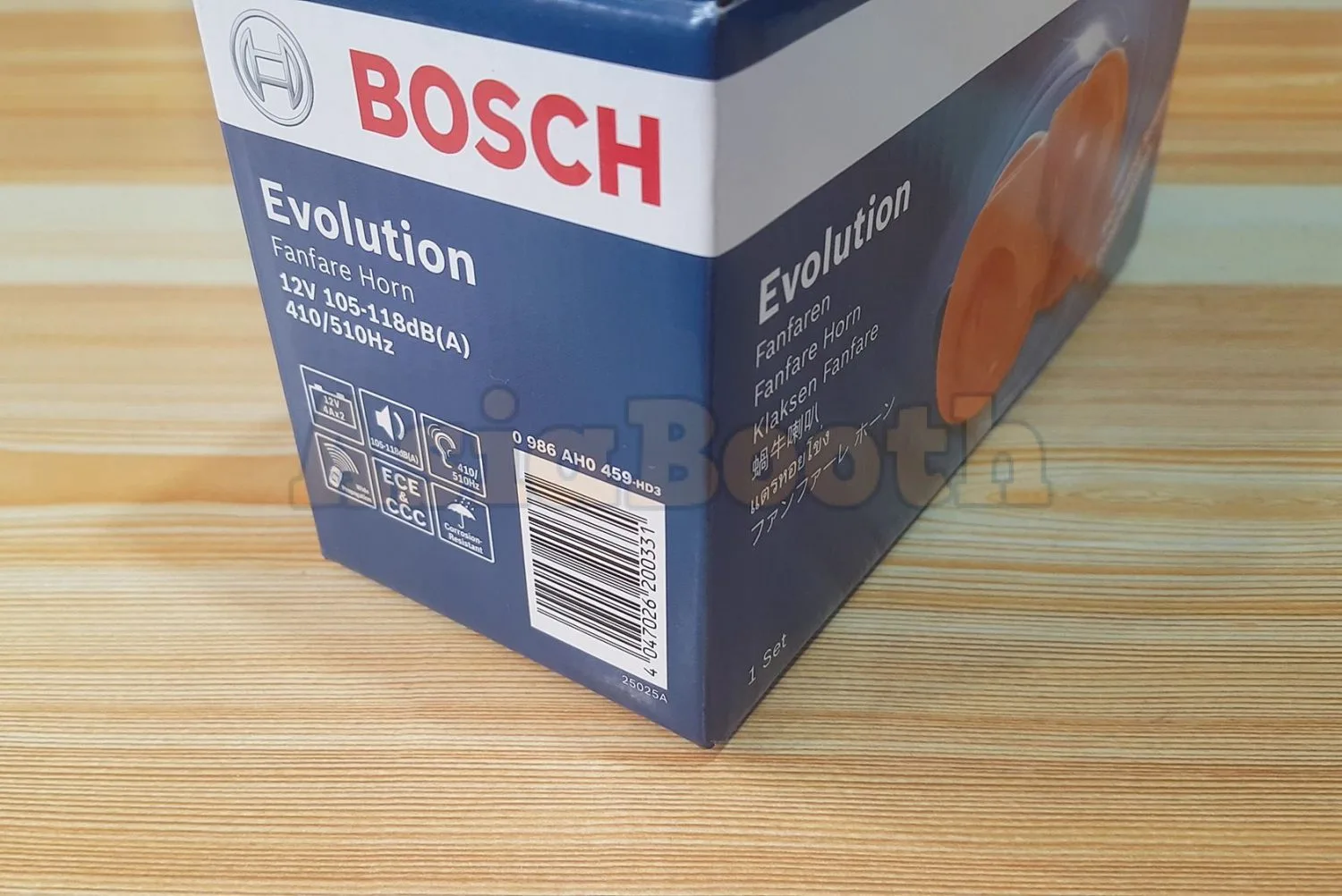BOSCH Evolution Fanfare Horn 410/510Hz 105-118dB