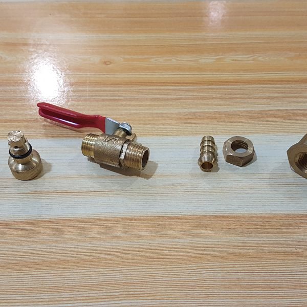 Multipurpose Adjustable Brass Jet Spray Nozzle (1/4" to 1/2") Asia Booth