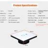Sonoff Smart Home Wireless Wall Switch Touch Panel - EU Model