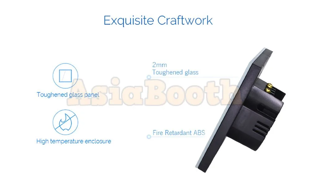 Sonoff Smart Home Wireless Wall Switch Touch Panel - EU Model